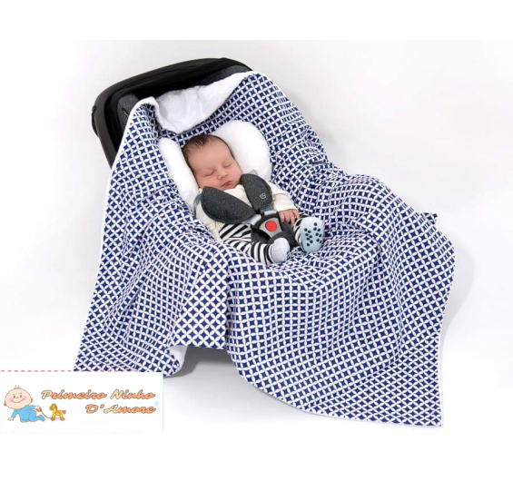 Capa - mantinha para cadeira de bebé 
